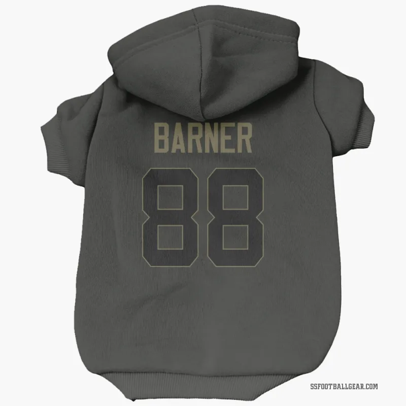 AJ Barner  Black Seattle Seahawks  Service Cat & Dog Pet Hoodie
