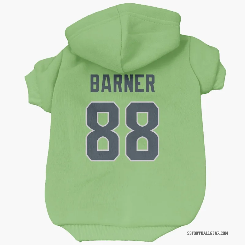 AJ Barner  Green Seattle Seahawks   Neon  Cat & Dog Pet Hoodie