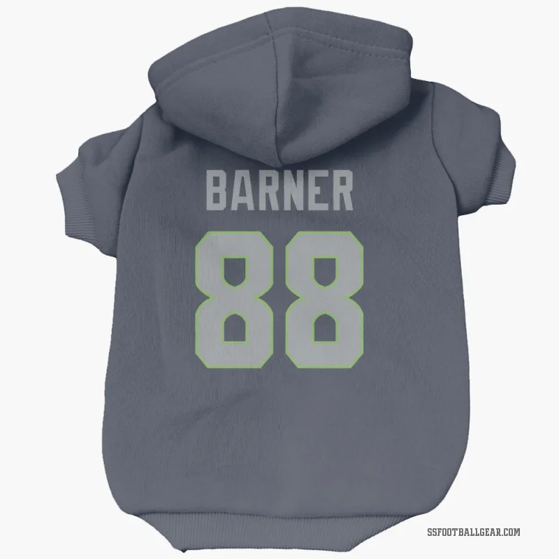 AJ Barner  Navy Seattle Seahawks  Cat & Dog Pet Hoodie