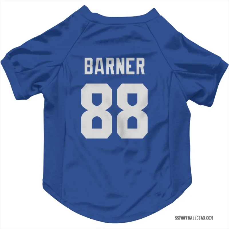 AJ Barner  Royal Seattle Seahawks  Cat & Dog Pet Jersey