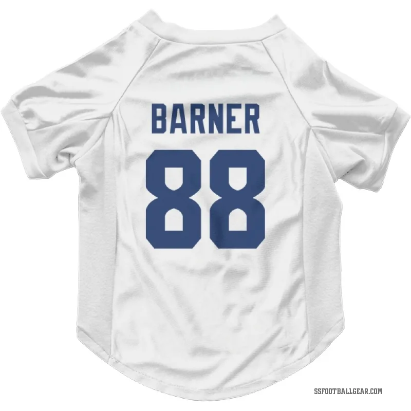 AJ Barner  White Seattle Seahawks  Cat & Dog Pet Jersey