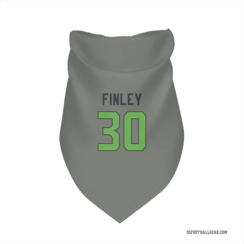 AJ Finley  Green Seattle Seahawks   Gray Neon  Cat & Dog Pet Bandana