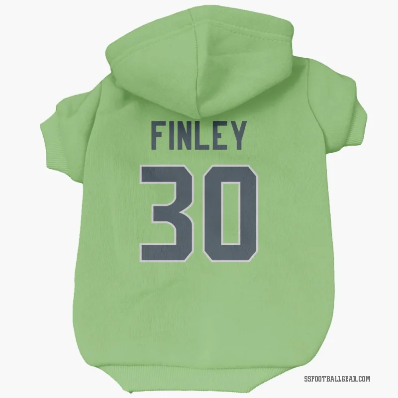 AJ Finley  Green Seattle Seahawks   Neon  Cat & Dog Pet Hoodie