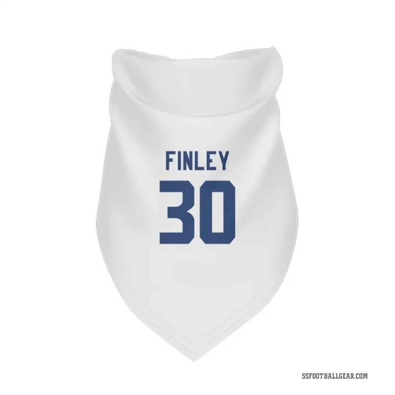 AJ Finley  White Seattle Seahawks  Cat & Dog Pet Bandana