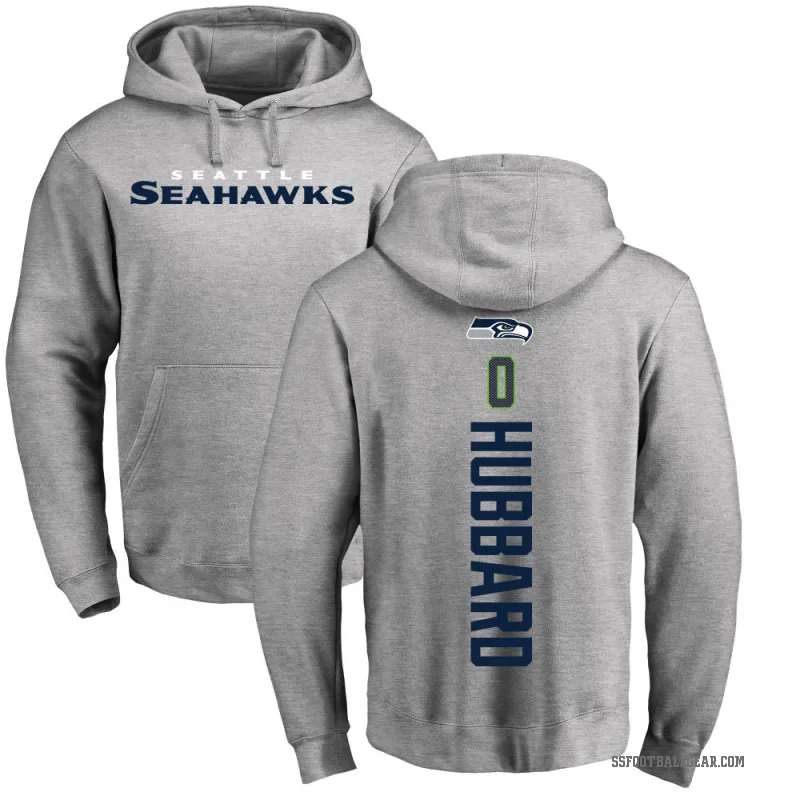 Aidan Hubbard Youth Seattle Seahawks Pro Line Ash Backer Pullover Hoodie