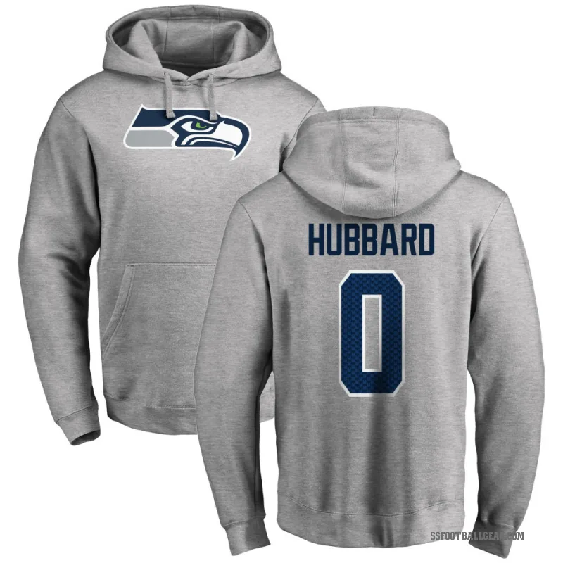 Aidan Hubbard Youth Seattle Seahawks Pro Line Ash Logo Pullover Hoodie