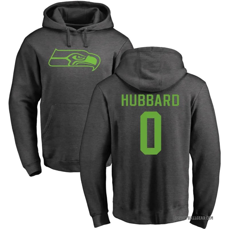Aidan Hubbard Youth Seattle Seahawks Pro Line by Branded Ash One Color Pullover Hoodie