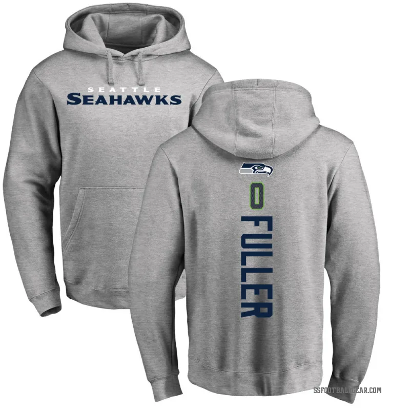 Andre Fuller Men's Seattle Seahawks Pro Line Ash Backer Pullover Hoodie