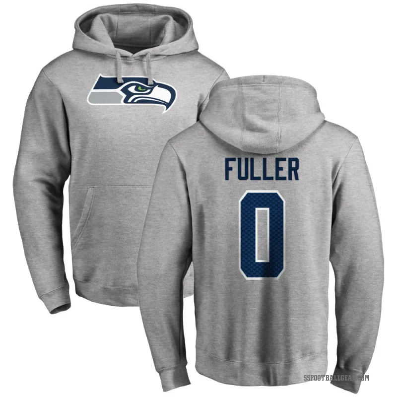 Andre Fuller Men's Seattle Seahawks Pro Line Ash Logo Pullover Hoodie
