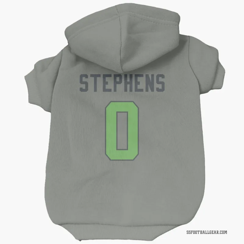 Beau Stephens  Green Seattle Seahawks   Gray Neon  Cat & Dog Pet Hoodie