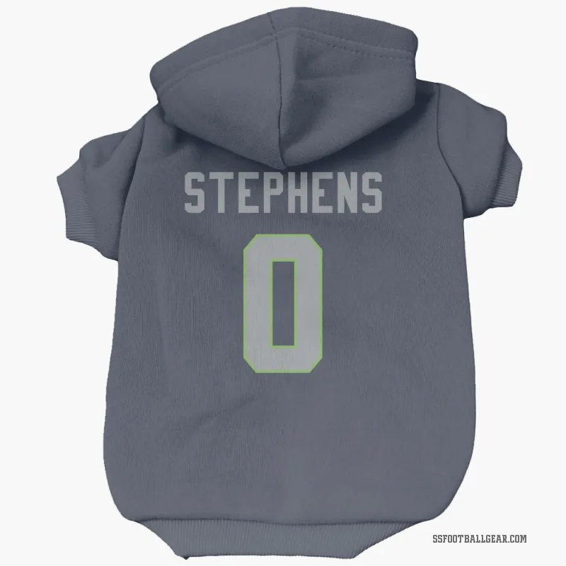 Beau Stephens  Navy Seattle Seahawks  Cat & Dog Pet Hoodie