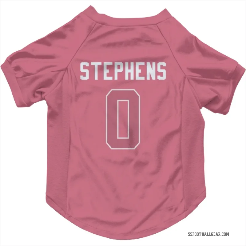 Beau Stephens  Pink Seattle Seahawks  Cat & Dog Pet Jersey