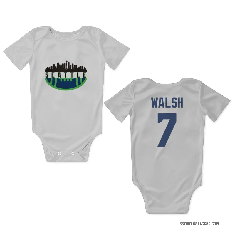 Blair Walsh  White Seattle Seahawks  Newborn & Infant Bodysuit