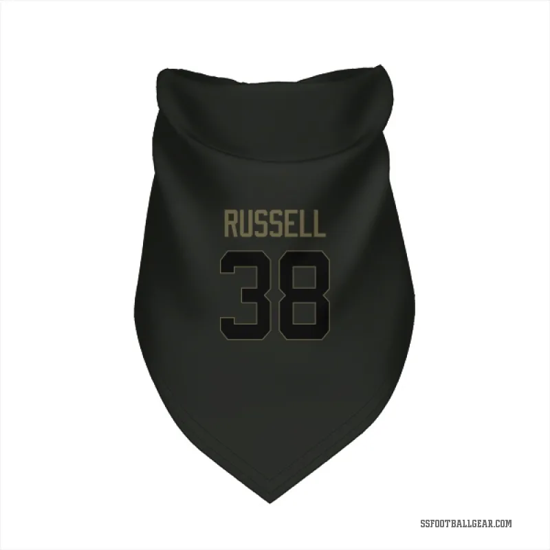 Brady Russell  Black Seattle Seahawks  Service Cat & Dog Pet Bandana