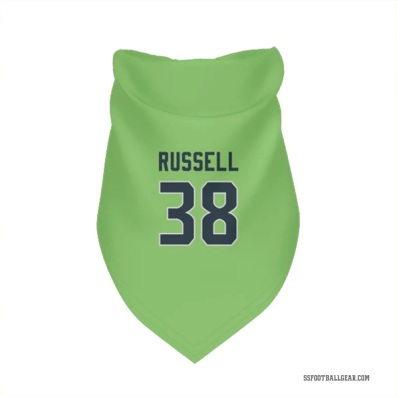 Brady Russell  Green Seattle Seahawks   Neon  Cat & Dog Pet Bandana