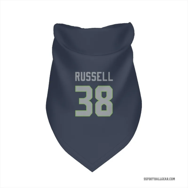 Brady Russell  Navy Seattle Seahawks  Cat & Dog Pet Bandana