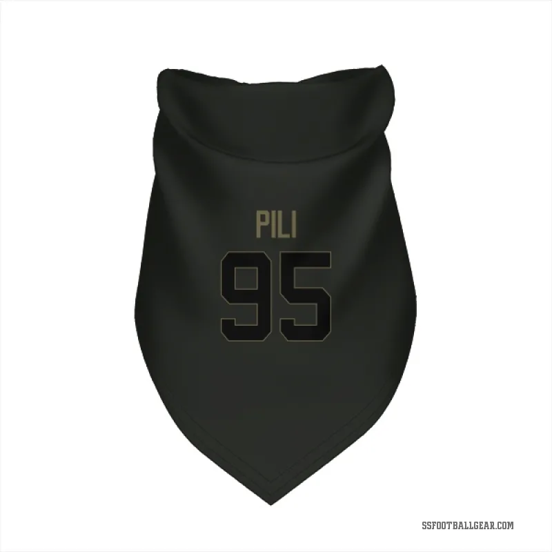 Brandon Pili  Black Seattle Seahawks  Service Cat & Dog Pet Bandana