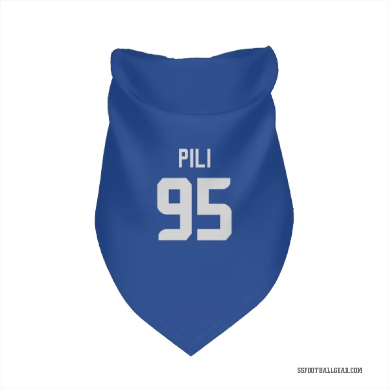 Brandon Pili  Royal Seattle Seahawks  Cat & Dog Pet Bandana