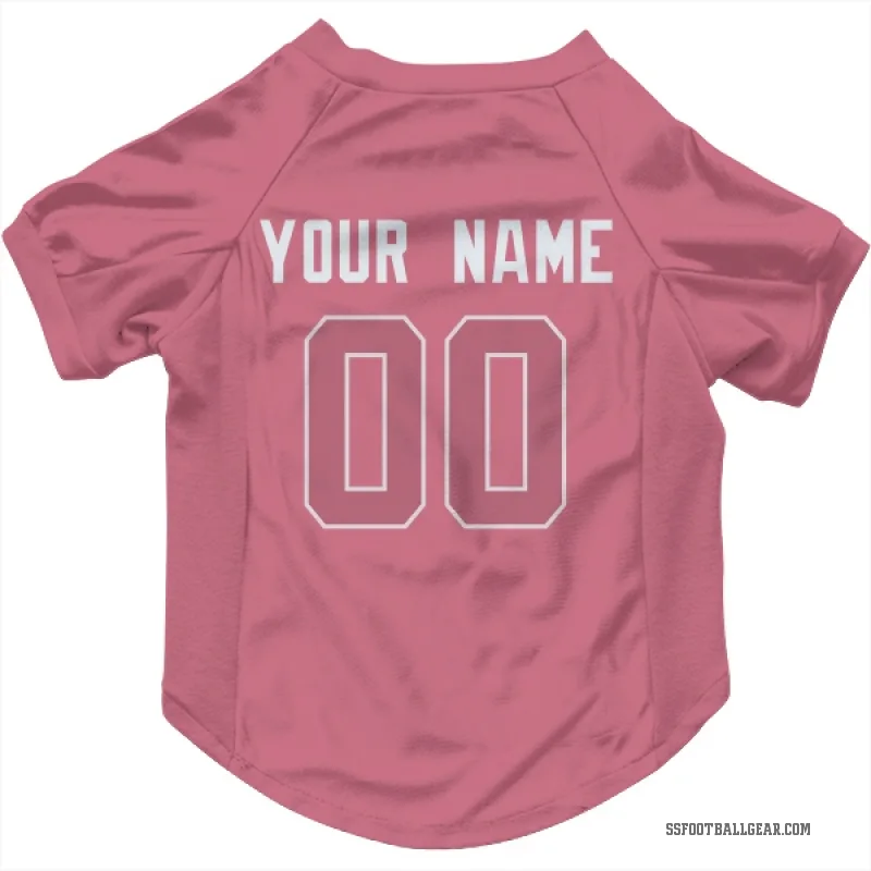 Custom  Pink Seattle Seahawks   Cat & Dog Pet Jersey