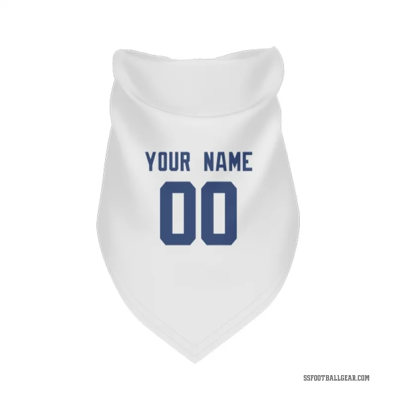 Custom  White Seattle Seahawks   Cat & Dog Pet Bandana
