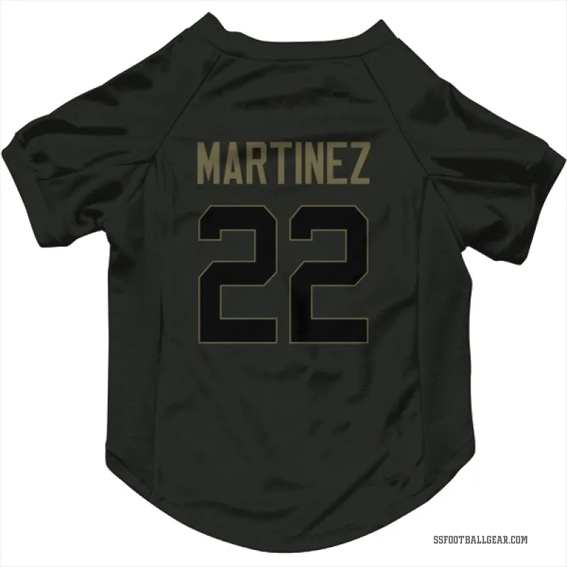 Damien Martinez  Black Seattle Seahawks  Service Cat & Dog Pet Jersey