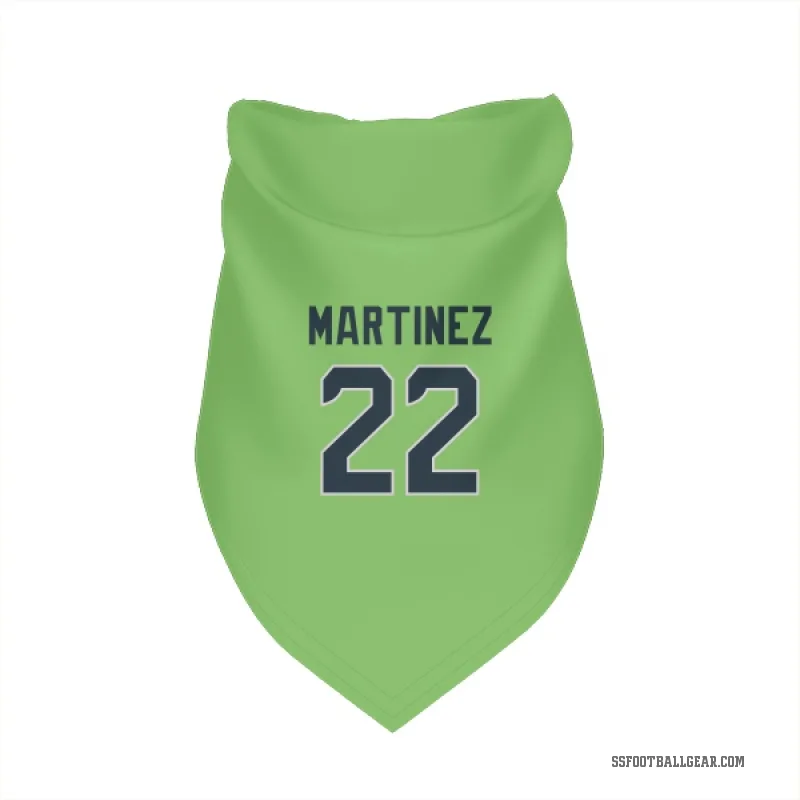 Damien Martinez  Green Seattle Seahawks   Neon  Cat & Dog Pet Bandana