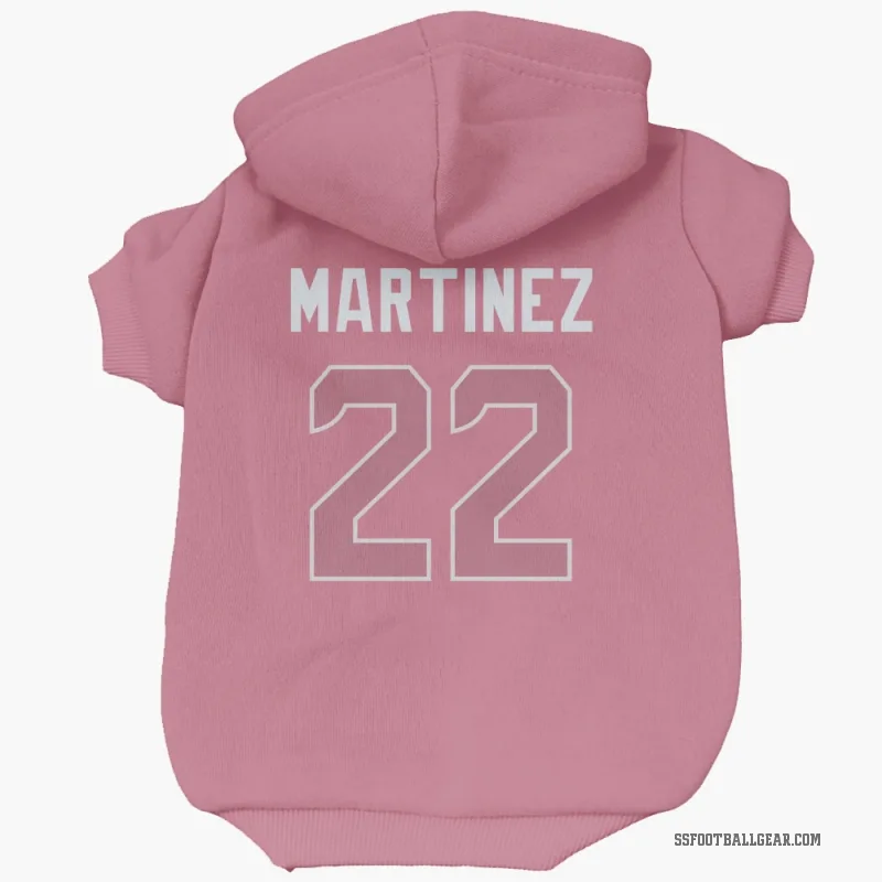 Damien Martinez  Pink Seattle Seahawks  Cat & Dog Pet Hoodie