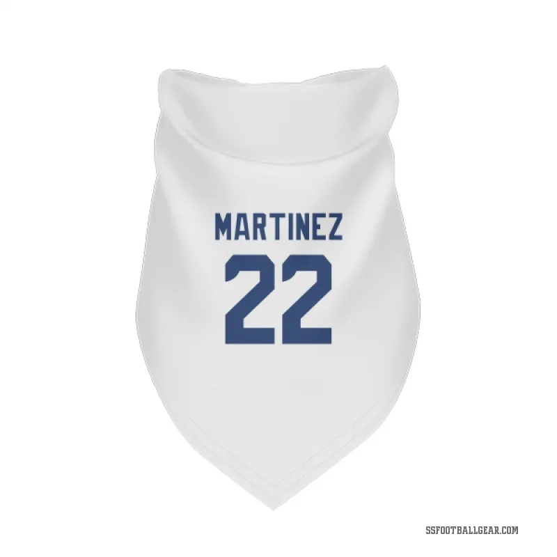Damien Martinez  White Seattle Seahawks  Cat & Dog Pet Bandana