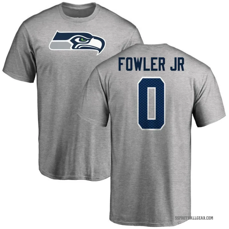 Dante Fowler Jr. Men's Ash Seattle Seahawks Logo T-Shirt -