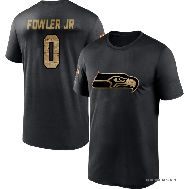 Dante Fowler Jr. Youth Black Seattle Seahawks 2020 Salute To Service Performance T-Shirt