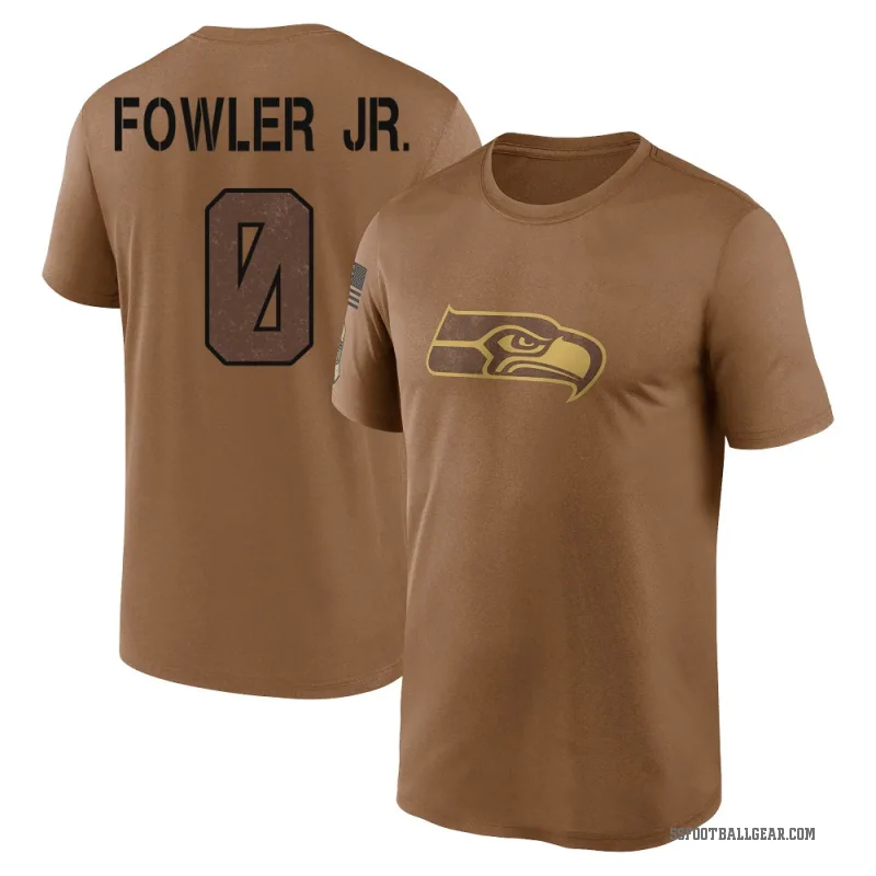 Dante Fowler Jr. Youth Brown Seattle Seahawks 2023 Salute To Service Performance T-Shirt