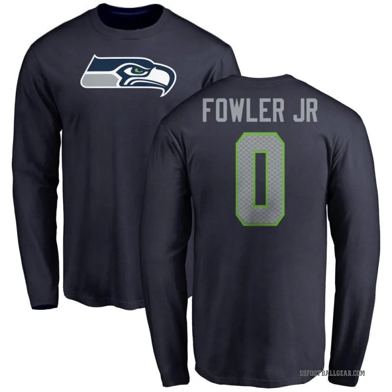 Dante Fowler Jr. Youth Navy Seattle Seahawks Logo Long Sleeve T-Shirt -