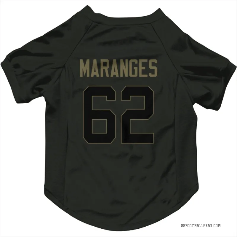 Federico Maranges  Black Seattle Seahawks  Service Cat & Dog Pet Jersey