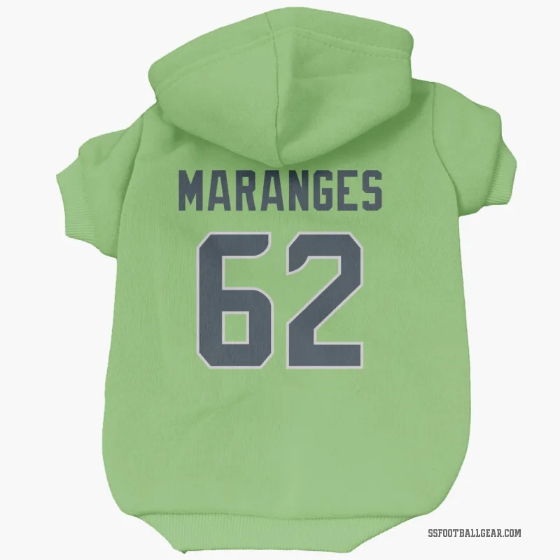 Federico Maranges  Green Seattle Seahawks   Neon  Cat & Dog Pet Hoodie
