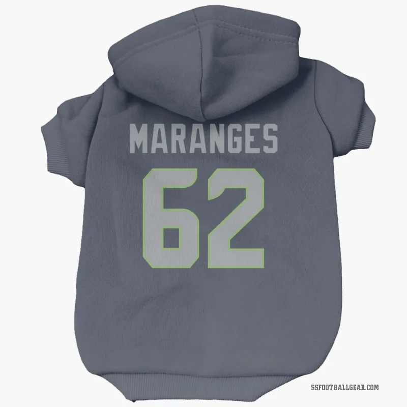 Federico Maranges  Navy Seattle Seahawks  Cat & Dog Pet Hoodie
