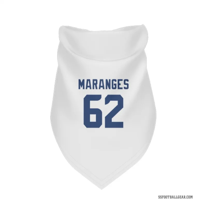 Federico Maranges  White Seattle Seahawks  Cat & Dog Pet Bandana