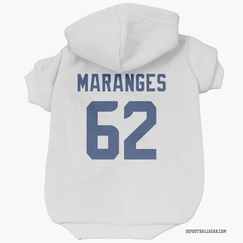 Federico Maranges  White Seattle Seahawks  Cat & Dog Pet Hoodie