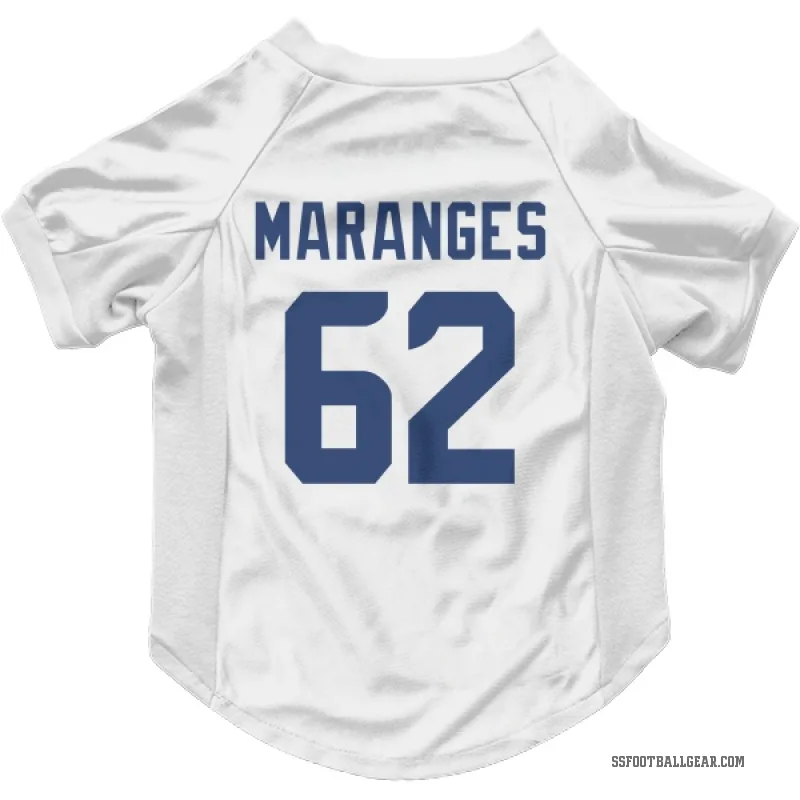 Federico Maranges  White Seattle Seahawks  Cat & Dog Pet Jersey