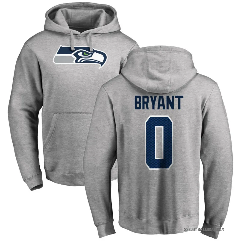 Harrison Bryant Men's Seattle Seahawks Pro Line Ash Logo Pullover Hoodie
