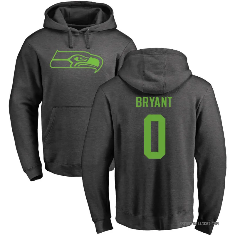 Harrison Bryant Men's Seattle Seahawks Pro Line by Branded Ash One Color Pullover Hoodie