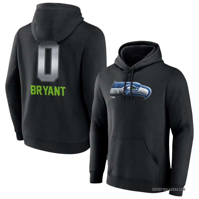 Harrison Bryant Youth Black Seattle Seahawks Midnight Mascot Pullover Hoodie