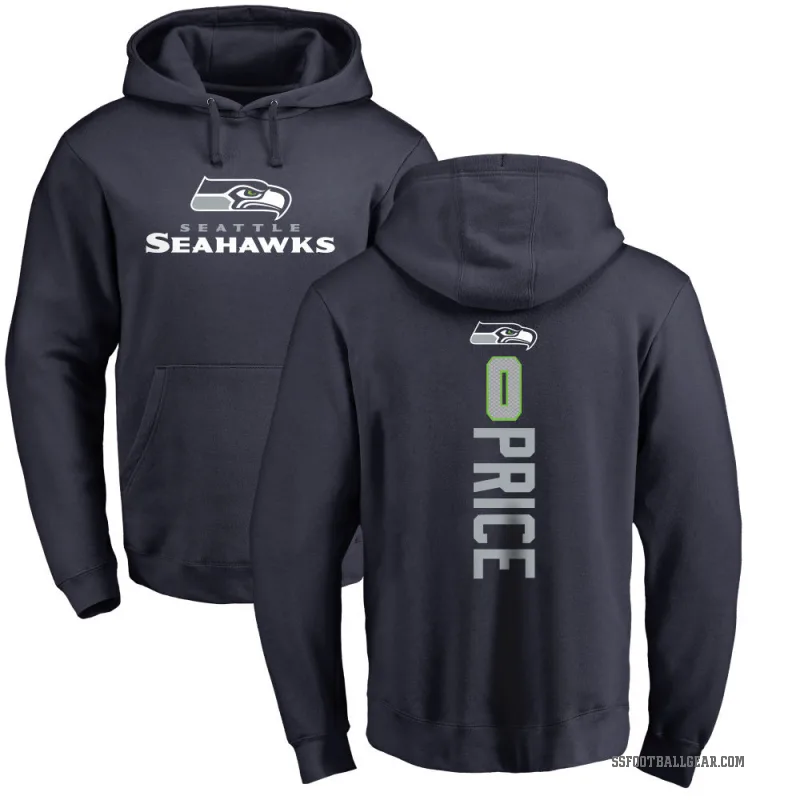 Jadarian Price Youth Navy Seattle Seahawks Pro Line Backer Pullover Hoodie