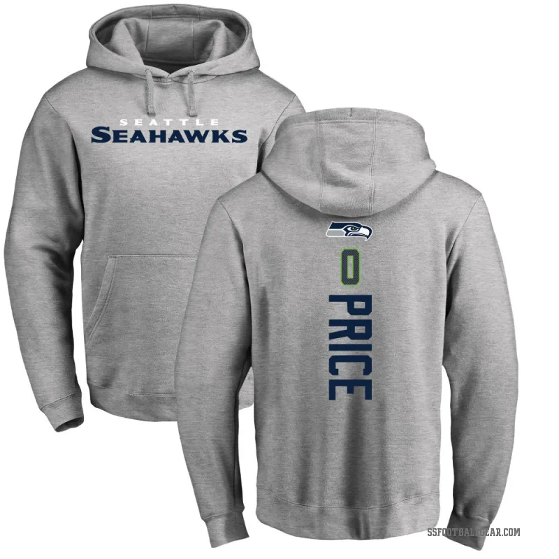 Jadarian Price Youth Seattle Seahawks Pro Line Ash Backer Pullover Hoodie