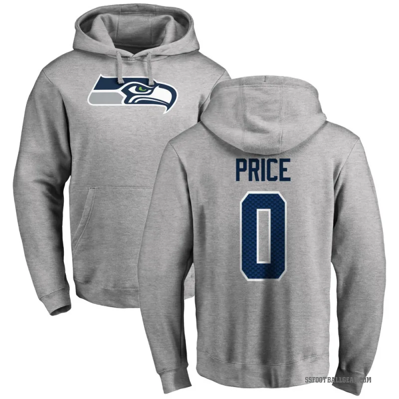 Jadarian Price Youth Seattle Seahawks Pro Line Ash Logo Pullover Hoodie