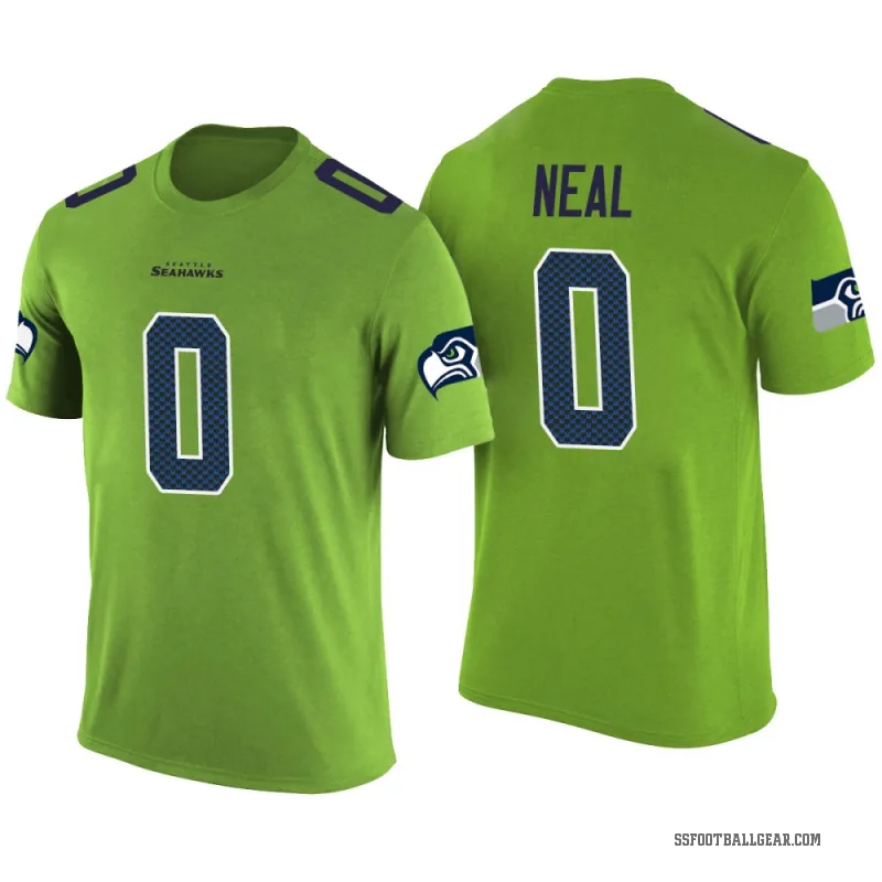 Julian Neal Youth Green Seattle Seahawks Color Rush T-Shirt