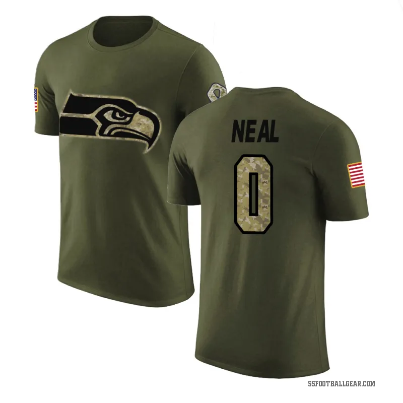 Julian Neal Youth Olive Seattle Seahawks Salute to Service T-Shirt