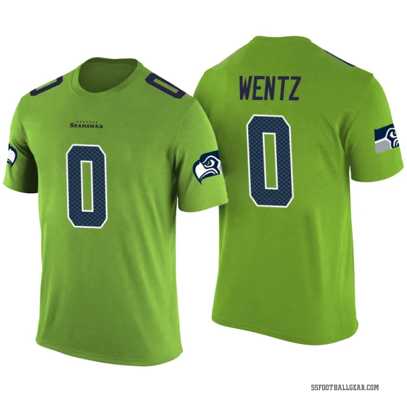 Levi Wentz Men's Green Seattle Seahawks Color Rush T-Shirt