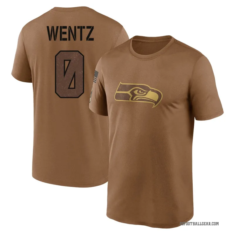 Levi Wentz Youth Brown Seattle Seahawks 2023 Salute To Service Performance T-Shirt
