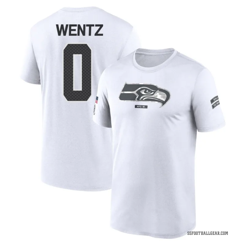 Levi Wentz Youth White Seattle Seahawks 2024 Salute to Service Performance T-Shirt