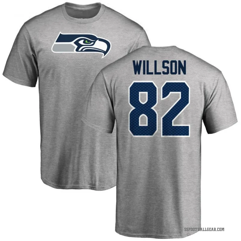 Luke Willson Youth Ash Seattle Seahawks Logo T-Shirt -